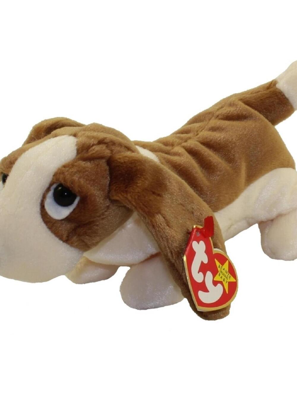 NEW Ty Beanie Baby Tracker the Basset Hound Dog 7" 18cm New MWMT Rare